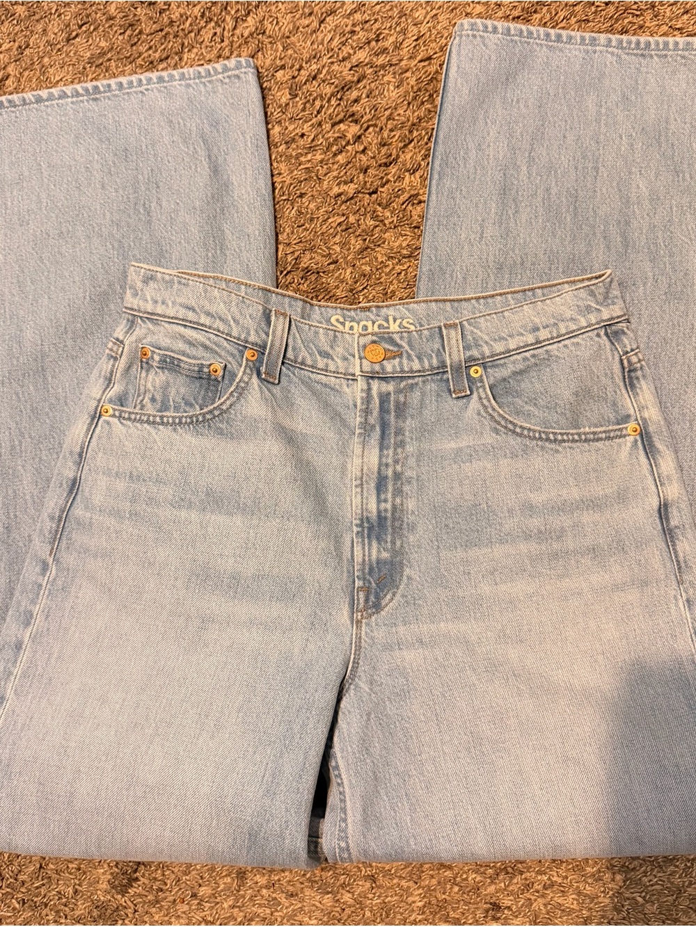 MOTHER fun dip puddle sliced jeans size 4/27